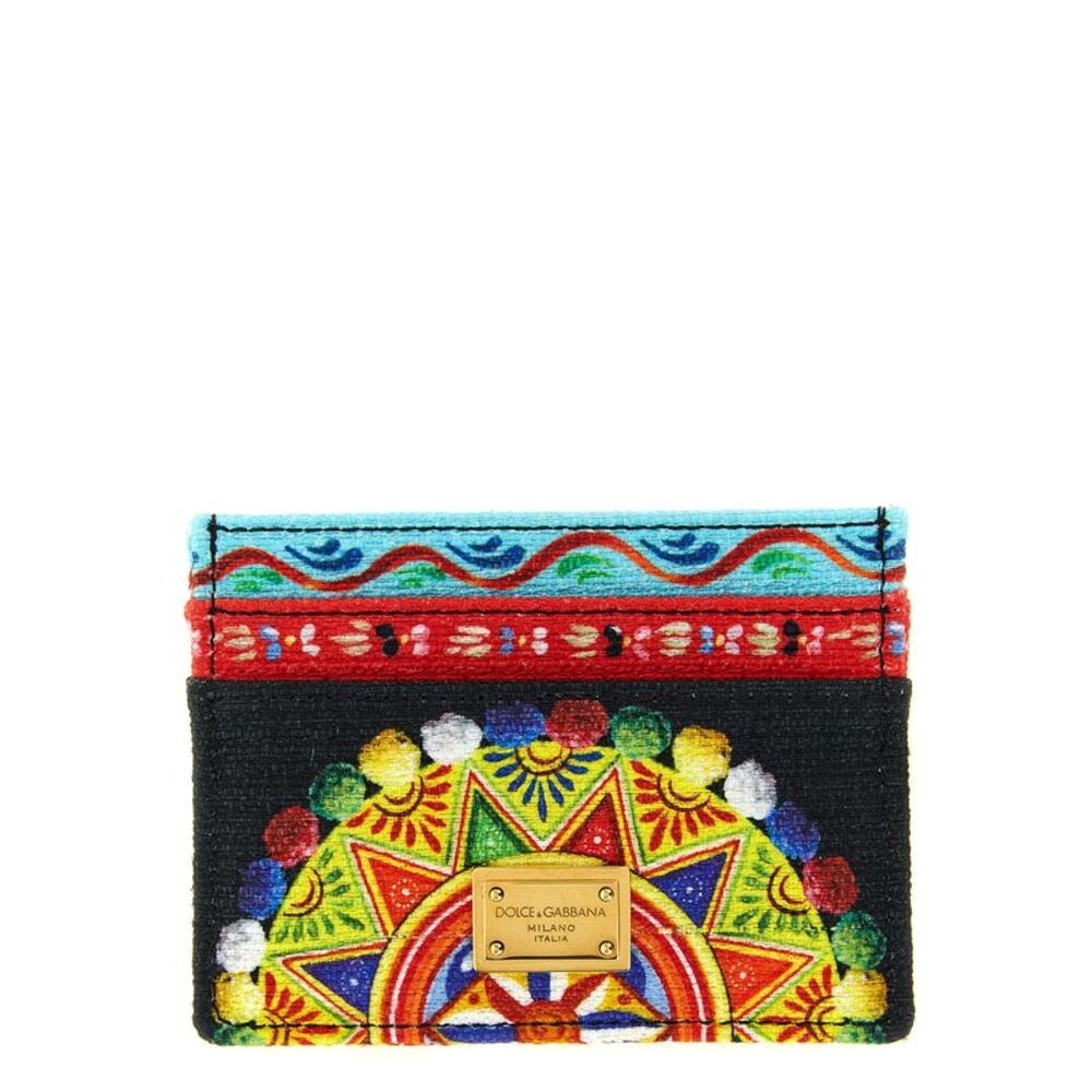 Dolce & Gabbana Multicolor Cotton Women's Cardholder